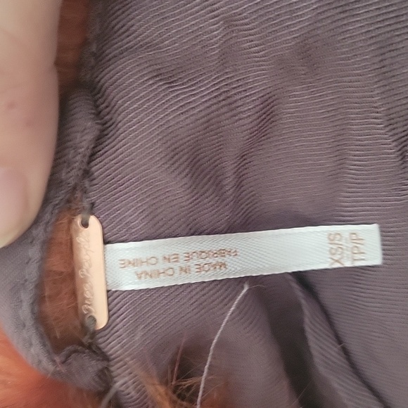 NWT Free People Faux Pattern Vest - Picture 5 of 5